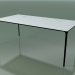 modèle 3D Table de bureau rectangulaire 0817 (H 74 - 100x200 cm, stratifié Fenix F01, V39) - preview