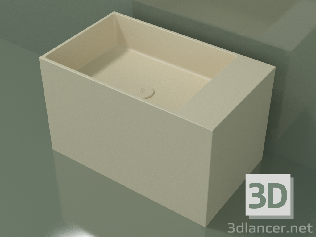 3d model Lavabo sobre encimera (01UN32102, Bone C39, L 60, P 36, H 36 cm) - vista previa