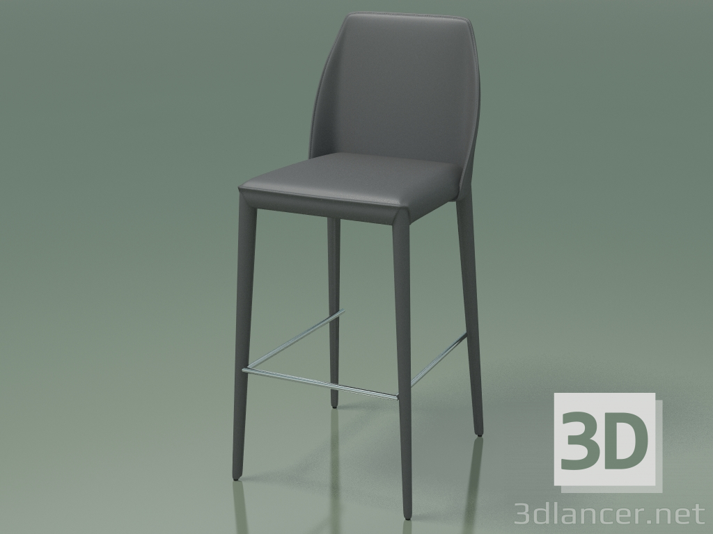 modèle 3D Chaise demi-bar Marco (111889, gris anthracite) - preview