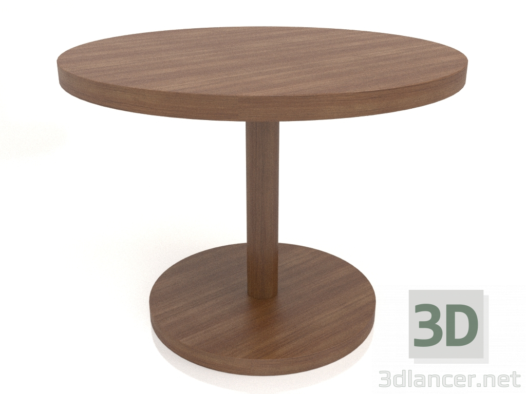 3d model Dining table DT 012 (D=1000x750, wood brown light) - preview