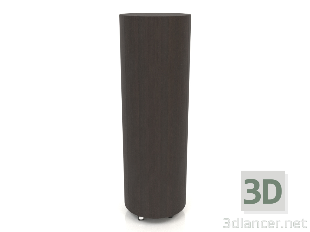 3d модель Тумба на колесиках TM 09 (D=503х1560, wood brown dark) – превью