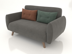 Schlafsofa Charm (grau-bunt)