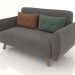 3D Modell Schlafsofa Charm (grau-bunt) - Vorschau