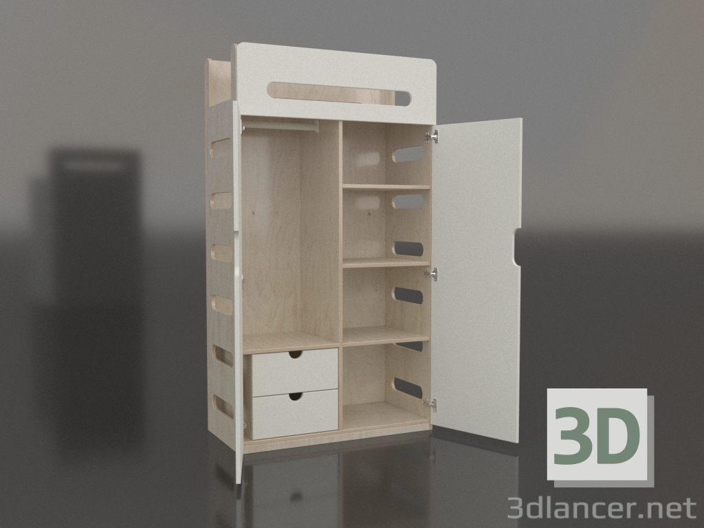 3d model Armario abierto MOVE WC (WWMWC1) - vista previa