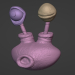 3d Chess Pack Squirt Boss from DKC3 model buy - render