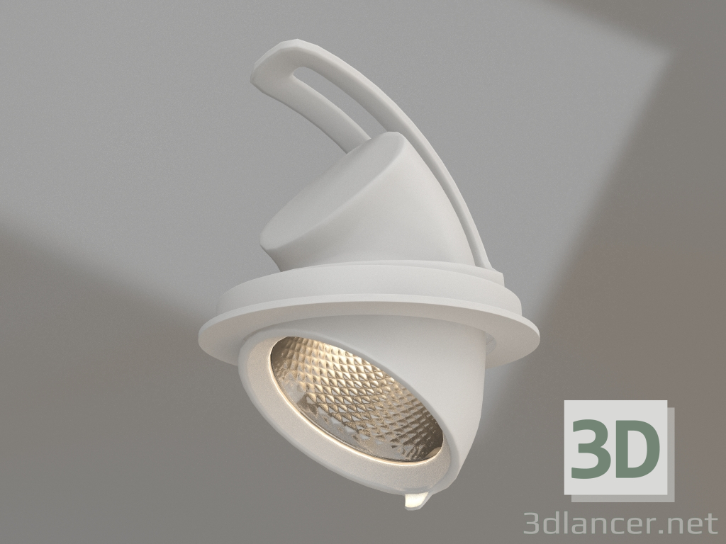 Modelo 3d Lâmpada LTD-150WH-EXPLORER-30W branco quente 38 graus - preview