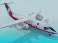 3d модель BAe 146 – превью