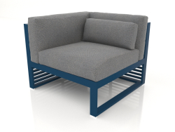 Modulares Sofa, Abschnitt 6 links (Graublau)