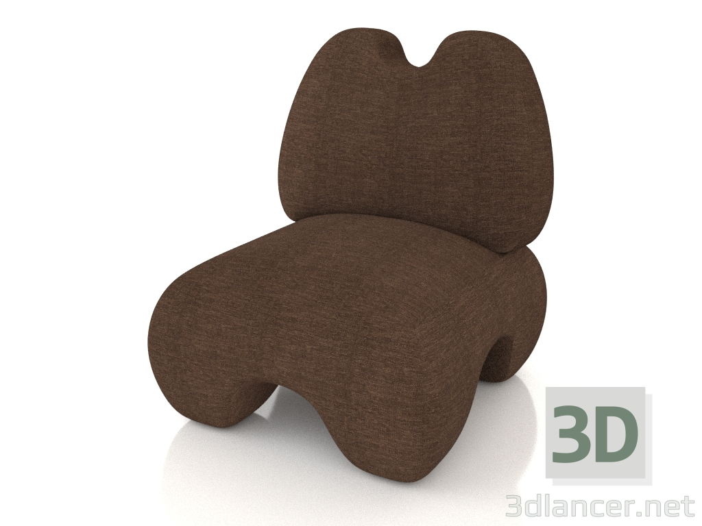 modèle 3D Fauteuil DOMNA - preview