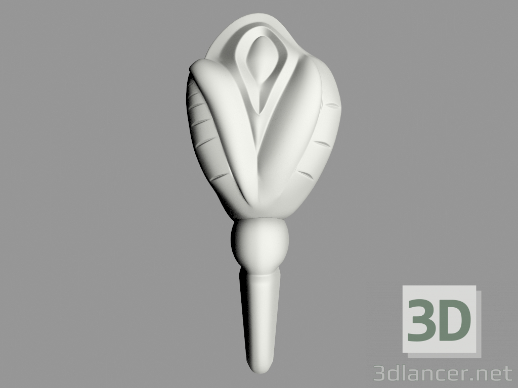 Modelo 3d Decoração de parede (Ф125) - preview