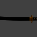 3d _1ex0_ Katana - LowPoly Version модель купить - ракурс