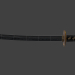 3d _1ex0_ Katana - LowPoly Version модель купить - ракурс