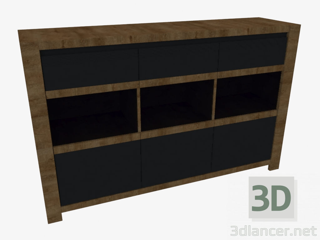 3D Modell 3D-Schaufenster (TYP HAVV03) - Vorschau