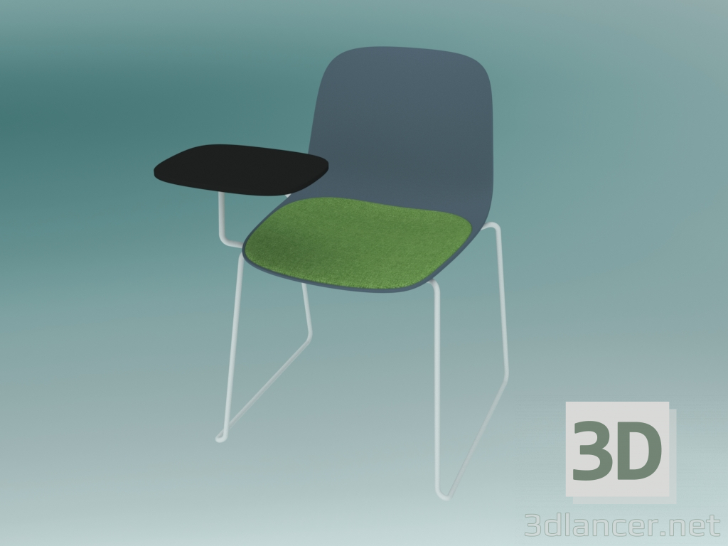 3d model Chair with table SEELA (S315) - preview