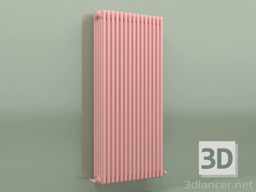 modello 3D Radiatore TESI 5 (H 1500 15EL, Rosa - RAL 3015) - anteprima