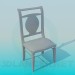 3d model Stylish chair - preview