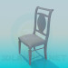 3d model Stylish chair - preview