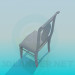 3d model Stylish chair - preview