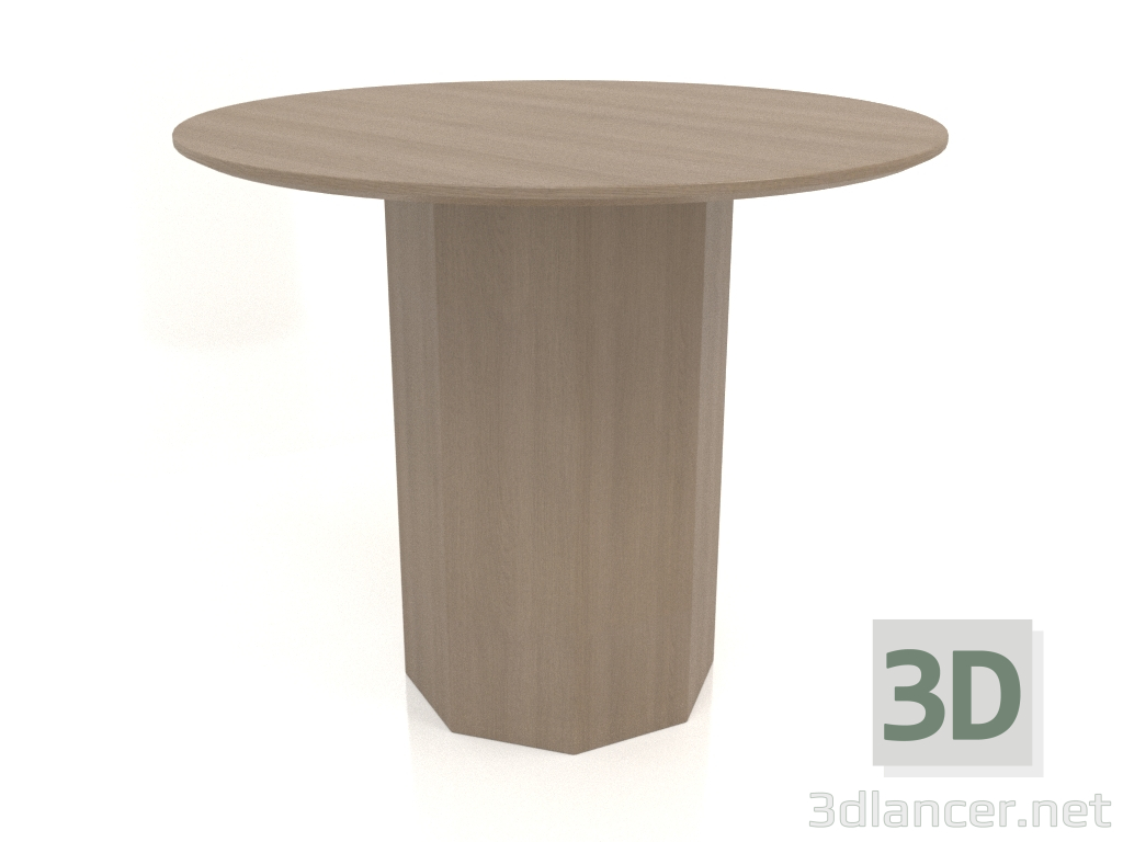 modello 3D Tavolo da pranzo DT 11 (P=900х750, grigio legno) - anteprima