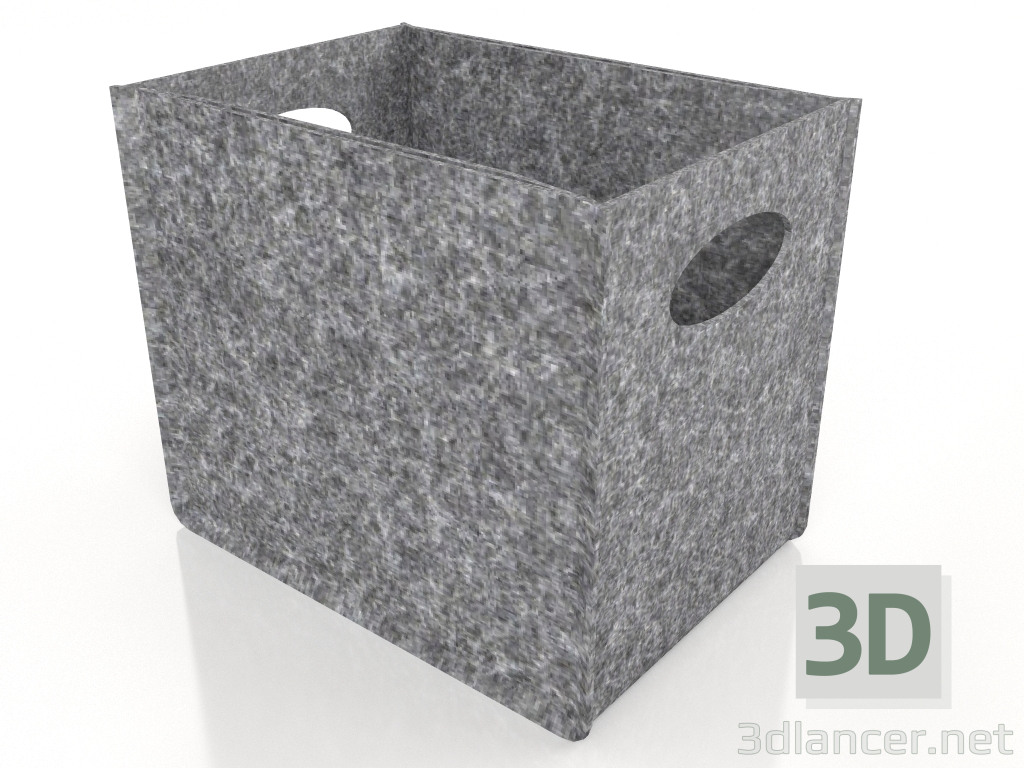 3d model Felt basket KF01 - preview