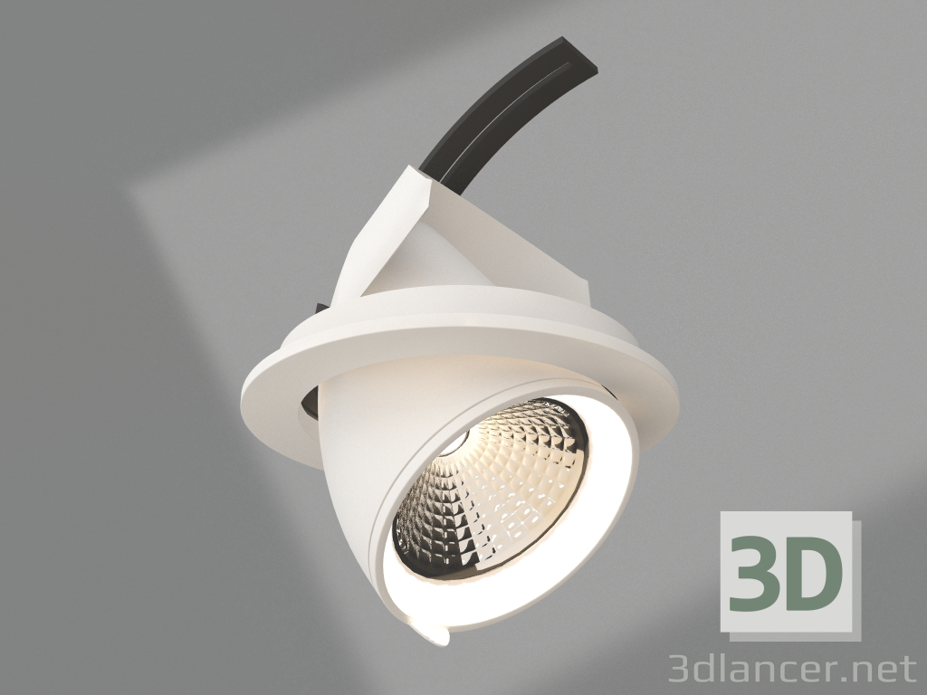 Modelo 3d Lâmpada LTD-EXPLORER-R100-12W Warm3000 (WH, 38 graus) - preview