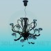 Modelo 3d Candelabro de vidro - preview