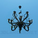 Modelo 3d Candelabro de vidro - preview