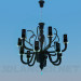 Modelo 3d Candelabro de vidro - preview