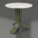 3d model Coffee table Ø50 (Olive green, DEKTON Aura) - preview