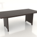 3d model Mesa de comedor 2000x1000x750 mm (nogal fresno) - vista previa