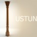 3d model column uz - preview