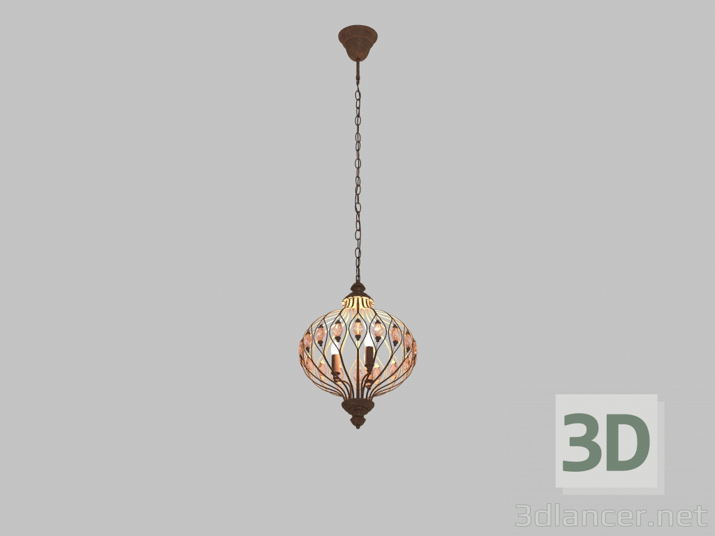 Modelo 3d Candelabro Fes (1382-3P) - preview