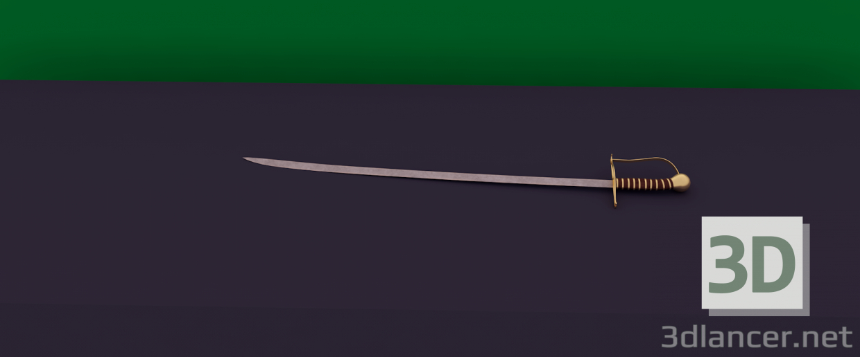 3d Sword model buy - render