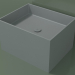 3d model Lavabo sobre encimera (01UN32301, Silver Grey C35, L 60, P 48, H 36 cm) - vista previa