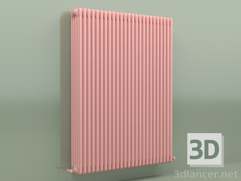 modèle 3D Radiateur TESI 5 (H 1500 25EL, Rose - RAL 3015) - preview