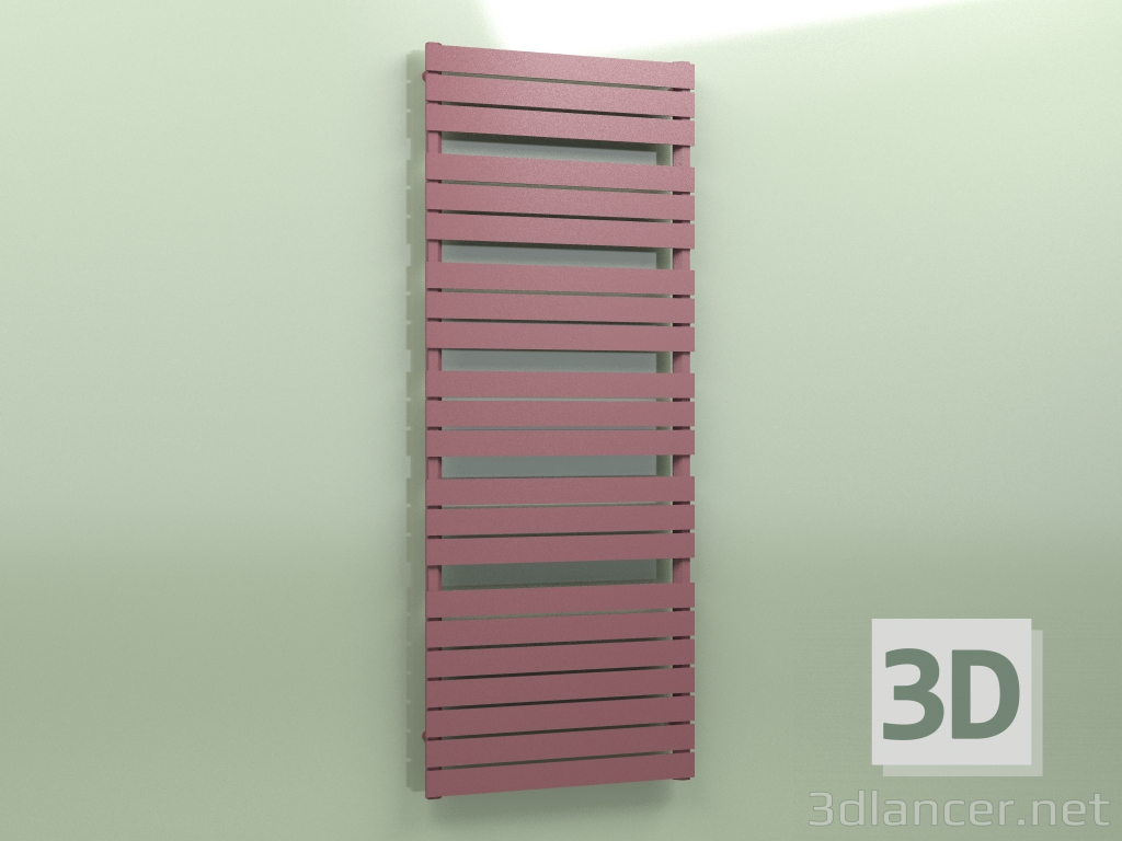 3d model Heated towel rail - Muna (2030 x 800, RAL - 3005) - preview