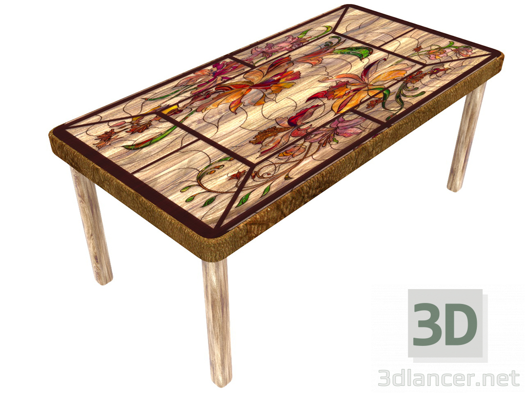 3d model Coffee table - preview