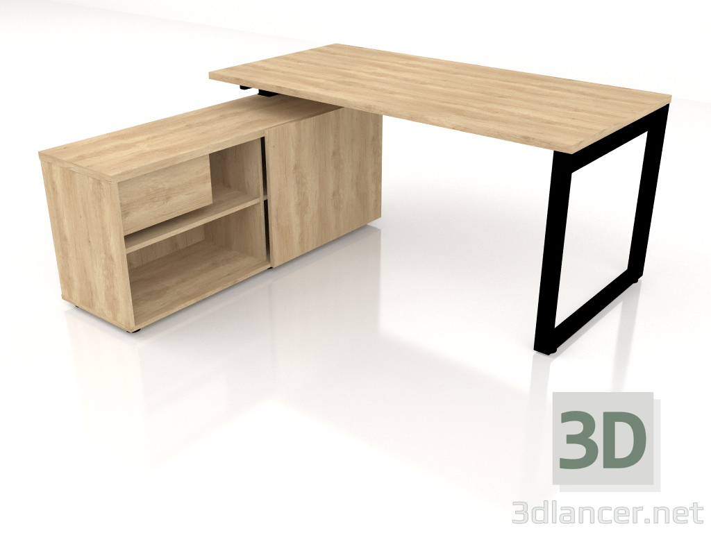 Modelo 3d Mesa de trabalho Ogi Q BOQL20 (1600x1600) - preview