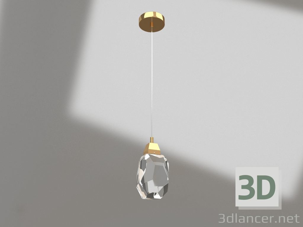 3d model Jela pendant gold (07863-1A,33) - preview