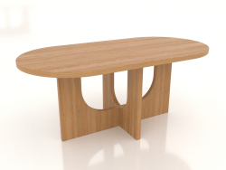 Table à manger OVAL 1800x900 mm (chêne naturel)