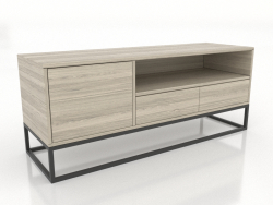 Meuble TV 1200x380 mm (chêne éclairci)