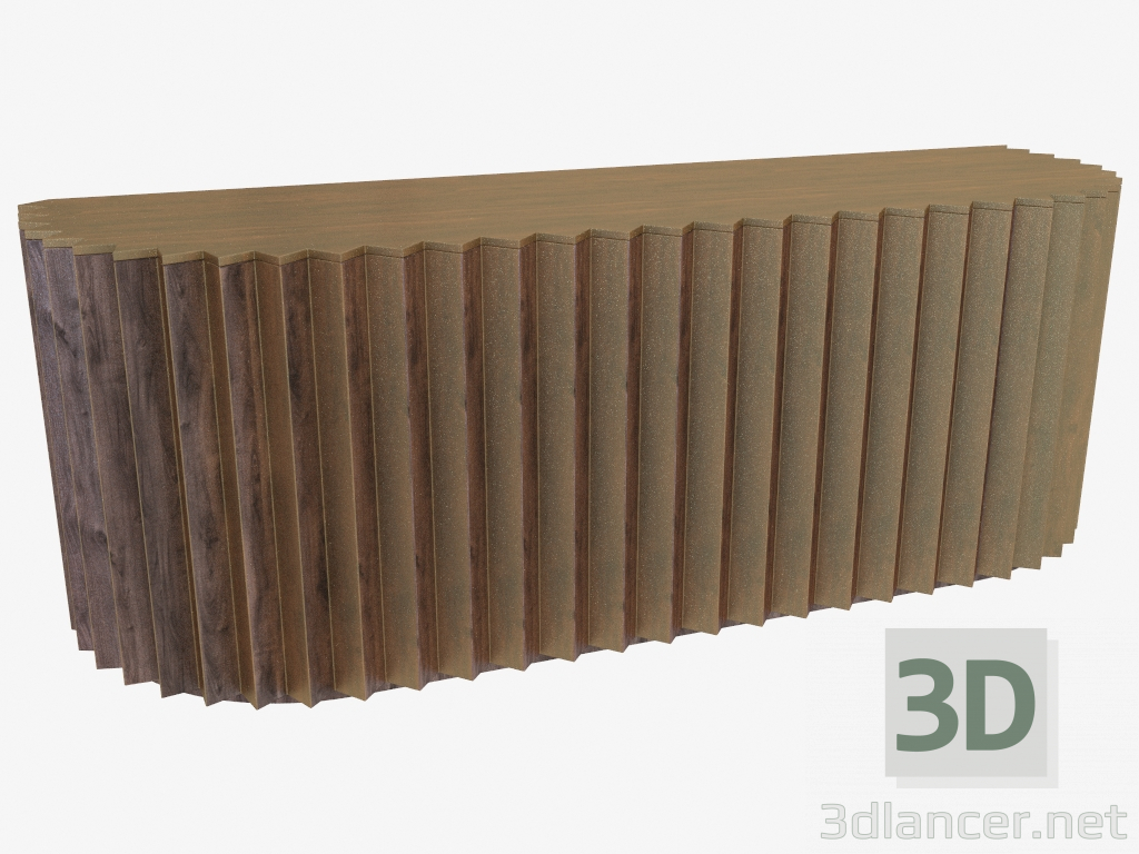 3D Modell Brust drowers - Vorschau