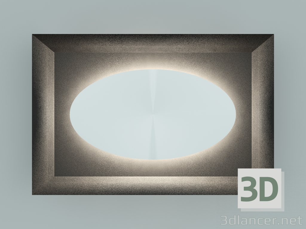 3d модель Дзеркало з підсвічуванням Vip Mirror (40х60 cm) – превью