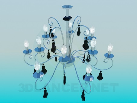 3d model Chandelier - preview