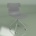 3d model Silla Return con ruedas (gris) - vista previa