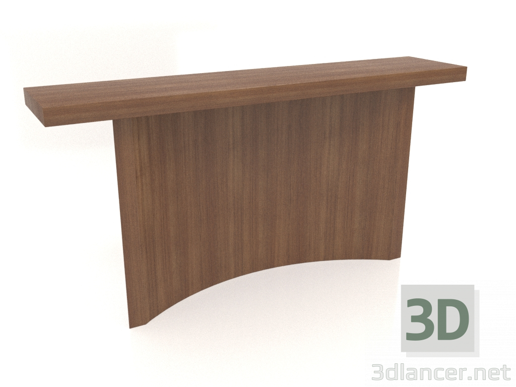 3D Modell Konsole KT 06 (1400x300x700, Holzbraun hell) - Vorschau