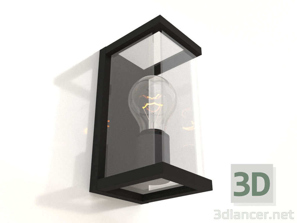 modèle 3D Lampadaire mural (6494) - preview