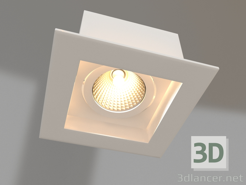 Modelo 3d Lâmpada CL-KARDAN-S102x102-9W Dia (WH, 38 graus) - preview