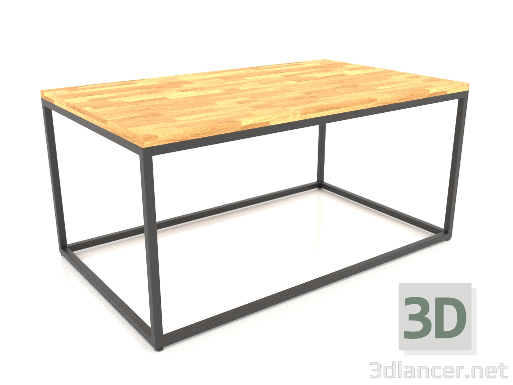 3d model Rectangular coffee table (WOOD FLOOR, 100X60X50) - preview