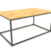 3D Modell Rechteckiger Couchtisch (WOOD FLOOR, 100X60X50) - Vorschau